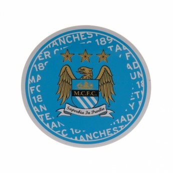 Manchester City kovová značka Multi Surface Signs