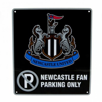 Newcastle United ceduľa na stenu No Parking Sign