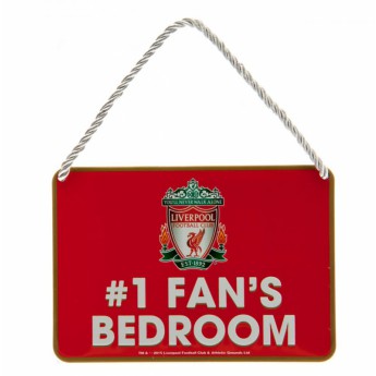 FC Liverpool značka do spálne Bedroom Sign No1 Fan