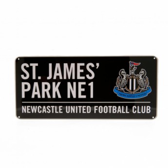 Newcastle United ceduľa na stenu Street Sign BK
