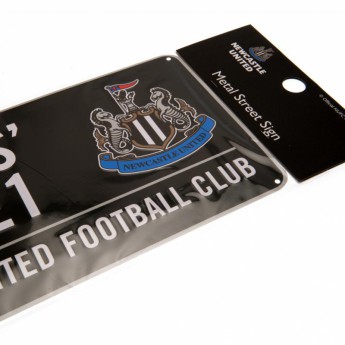 Newcastle United ceduľa na stenu Street Sign BK