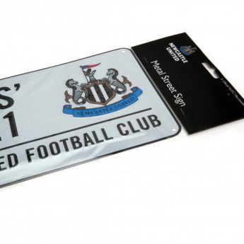 Newcastle United ceduľa na stenu Street Sign