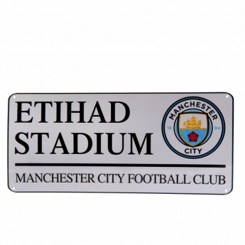 Manchester City ceduľa na stenu Street Sign