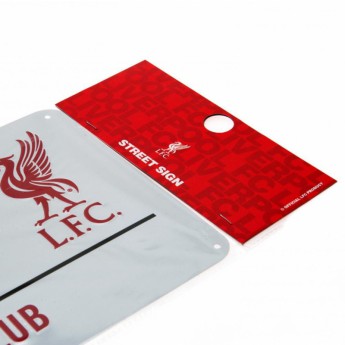 FC Liverpool ceduľa na stenu Street Sign