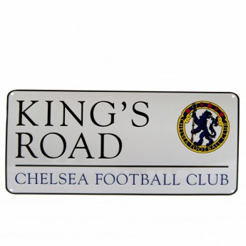 FC Chelsea kovová značka Street Sign KR