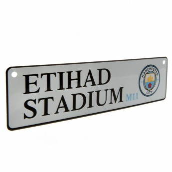 Manchester City ceduľa na okno Window Sign