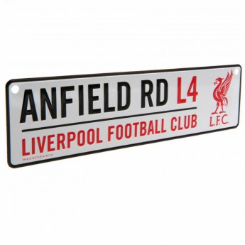 FC Liverpool ceduľa na okno Window Sign