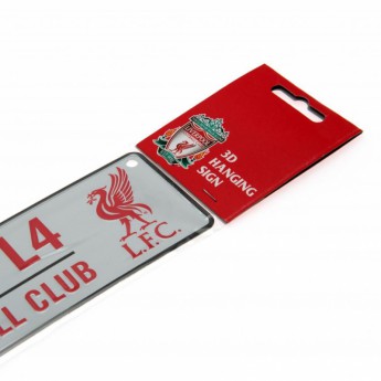 FC Liverpool ceduľa na okno Window Sign