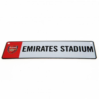 FC Arsenal ceduľa na okno Window Sign Emirates Stadium