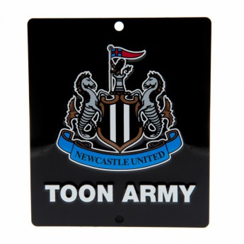 Newcastle United ceduľa na okno Window Sign SQ