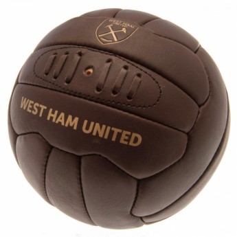 West Ham United futbalová lopta Retro Heritage Football - size 5