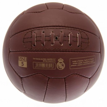 Real Madrid futbalová lopta Faux Leather Football - size 5