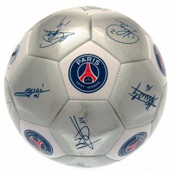 Paris Saint Germain podpísaná lopta Football Signature SV