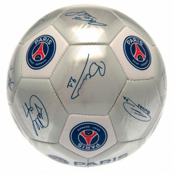 Paris Saint Germain podpísaná lopta Football Signature SV
