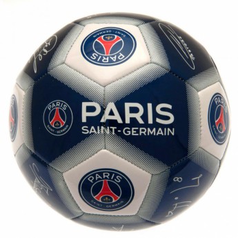 Paris Saint Germain podpísaná lopta Football Signature