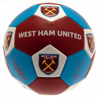 West Ham United futbalová lopta Nuskin Football Size 3
