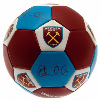 West Ham United futbalová lopta Nuskin Football Size 3
