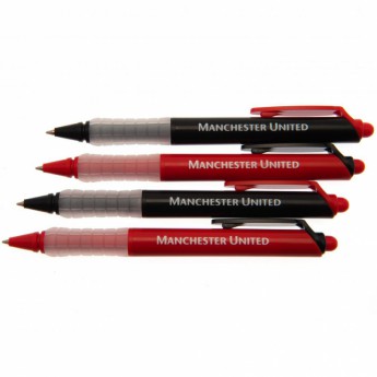 Manchester United set pier 4pk Pen Set