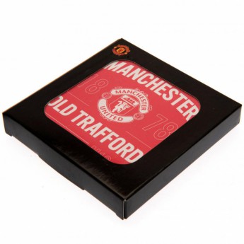 Manchester United set podtáciek 4pk Coaster Set