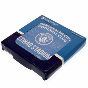 Manchester City set podtáciek 4pk Coaster Set