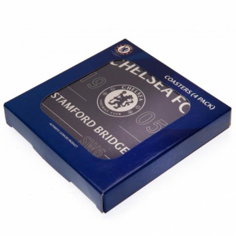 FC Chelsea set podtáciek 4pk Coaster Set