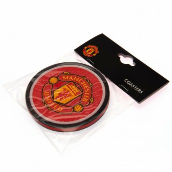 Manchester United set podtáciek 2pk Coaster Set