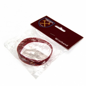West Ham United silikónový náramok Silicone Wristband