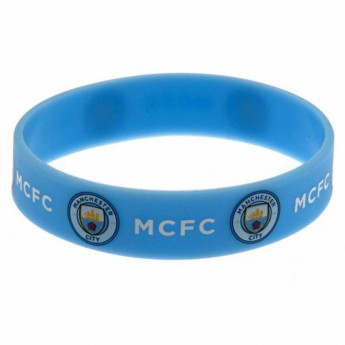 Manchester City silikónový náramok Silicone Wristband