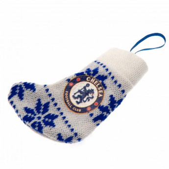 FC Chelsea vianočné pančuchy Nordic Stocking Decoration