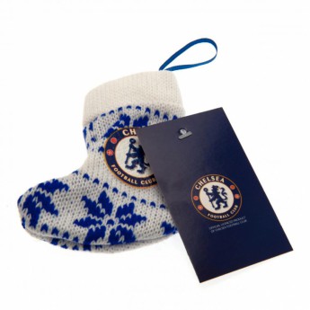 FC Chelsea vianočné pančuchy Nordic Stocking Decoration