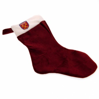 West Ham United vianočné pančuchy Supersoft Christmas Stocking