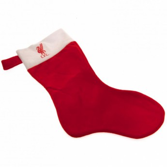 FC Liverpool vianočné pančuchy Supersoft Christmas Stocking