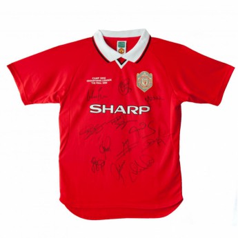 Legendy futbalový dres Manchester United 1999 Champions League Final Signed Shirt