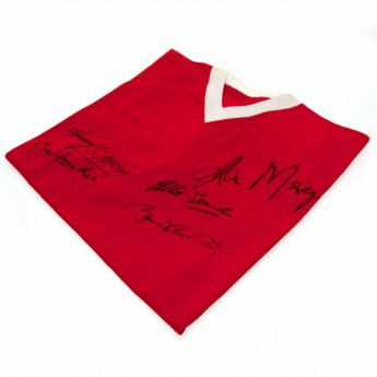 Legendy futbalový dres Manchester United 1958 Busby Babes Signed Shirt
