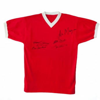 Legendy futbalový dres Manchester United 1958 Busby Babes Signed Shirt