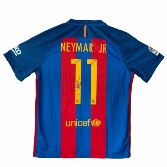 Legendy pánske tričko FC Barcelona Neymar Signed Shirt