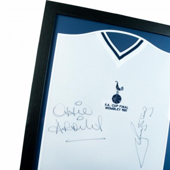 Legendy zarámovaný dres Tottenham Hotspur Ardiles & Villa Signed Shirt (Framed)