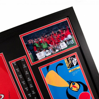Legendy zarámovaný dres Manchester United 1999 Champions League Final Signed Shirt (Framed)