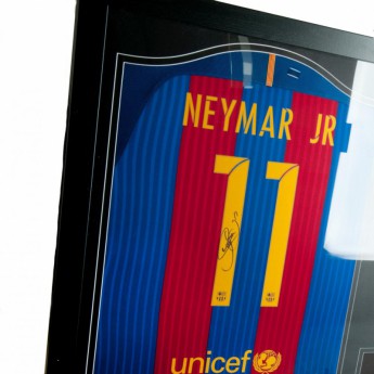 Legendy zarámovaný dres FC Barcelona Neymar Signed Shirt (Framed)