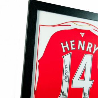 Legendy zarámovaný dres FC Arsenal Henry Signed Shirt (Framed)