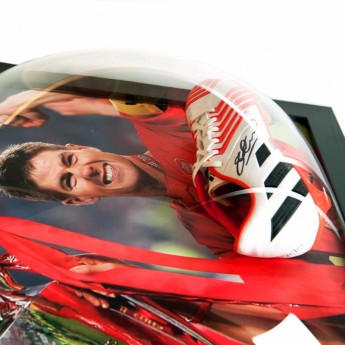 Legendy zarámované kopačky FC Liverpool Gerrard Signed Boot (Framed)
