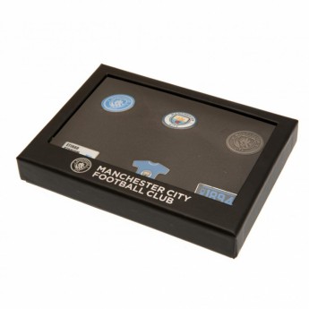Manchester City set odznáčikov 6 Piece Badge Set