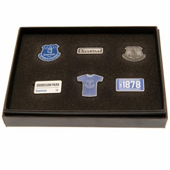 FC Everton set odznáčikov 6 Piece Badge Set