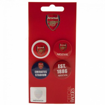 FC Arsenal set odznáčikov Button Badge Set