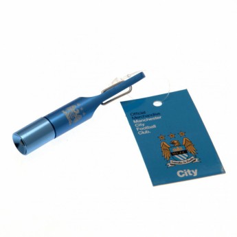 Manchester City kľúčenka Keyring Torch