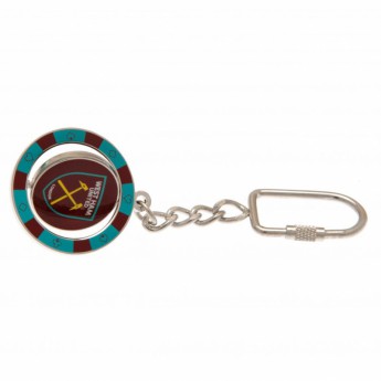 West Ham United kľúčenka Spinner Keyring PC