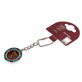 West Ham United kľúčenka Spinner Keyring PC