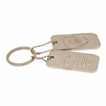 FC Arsenal kľúčenka Dog Tag Keyring