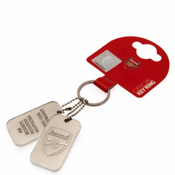 FC Arsenal kľúčenka Dog Tag Keyring