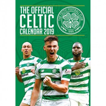 FC Celtic kalendár 2019 official A3